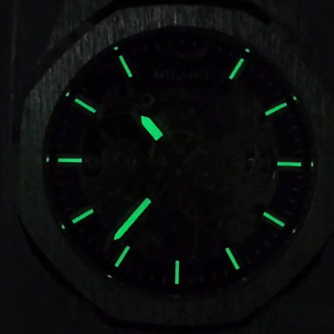 Relógio Chronos Skeleton