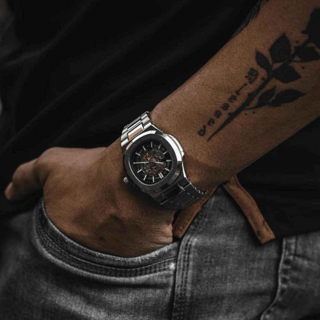 Relógio  ENIR™ Azure Skeleton