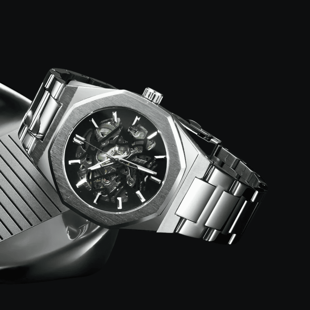 Relógio Chronos Skeleton